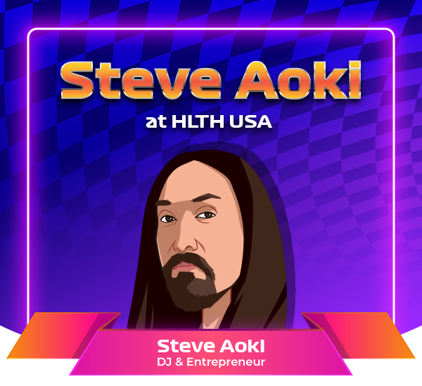 Steve Aoki at HLTH USA